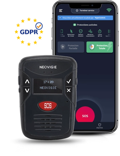 Neovigie application for smartphone